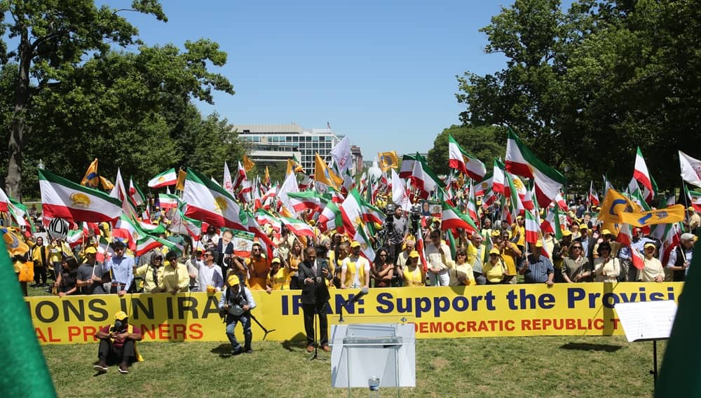 Iran: Protest in Washington betont Stärke des Widerstands