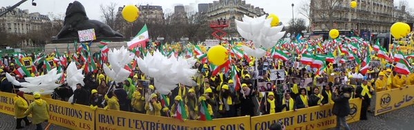 تظاهرات نه به روحاني در يك نگاه