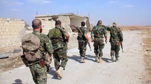 فرار جمعي  شبه نظاميان رژيم ايران  در درگيريهاي حلب