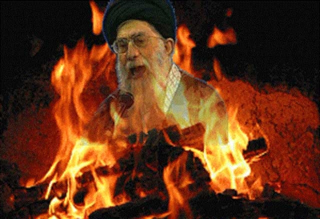 آتش! آتش! شعله برکش! – شعله ! شعله ! دم فرومکش!