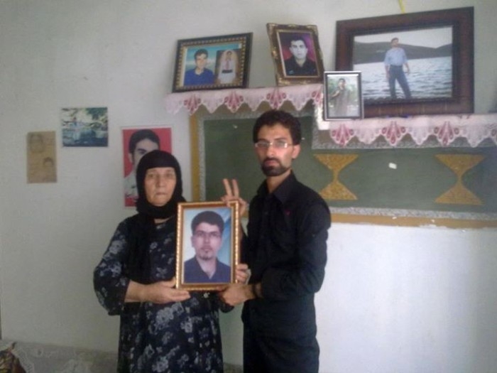 نامه‌ی سعید شیرزاد به دایه سلطنه مادر زنده یاد فرزاد کمانگر به مناسبت فرا رسیدن سال جدید