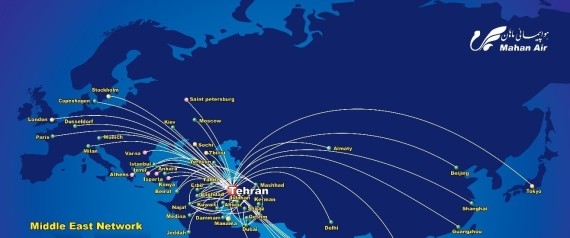 پروازهای محرمانه «ماهان ایر»‌ برای انتقال نیرو و اسلحه به سوریه