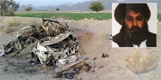 کشته شدن ”ملا منصور“ پرده از رابطه طالبان با رژیم ایران برمی‌دارد