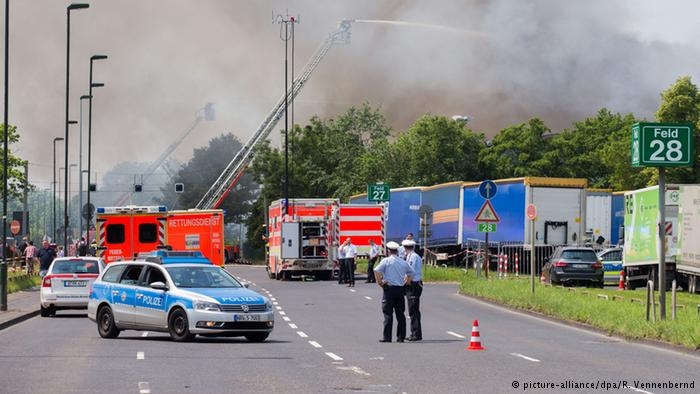 آتش‌سوزی سهمناک در اقامتگاه پناهجویان دوسلدورف