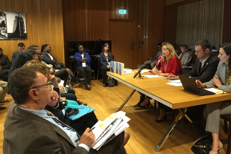 شرکت هیئت شورای ملی مقاومت ایران در ششمین کنفرانس جهانی علیه مجازات اعدام