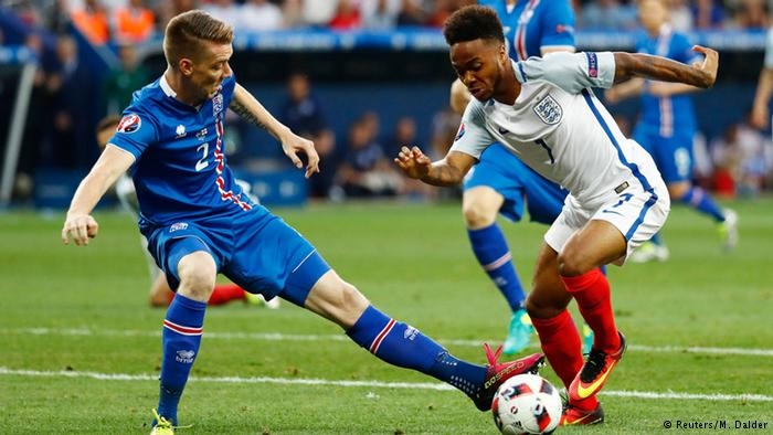 "خروج" انگلیس از جام ملت‌ها و صعود ایسلند