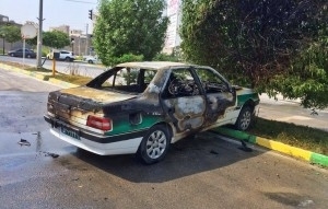 درگيري خشونت آميز شهروندان معترض و نيروي انتظامي رژيم در عسلويه