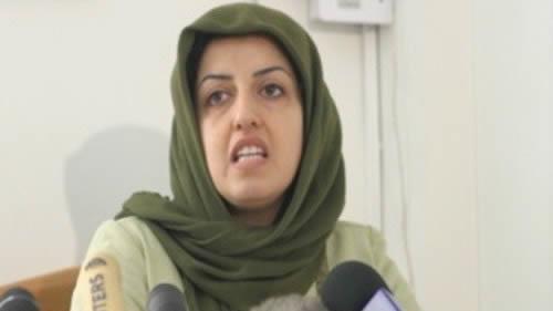 عقب نشینی دژخیمان در قبال نرگس محمدی و پایان اعتصاب غذا