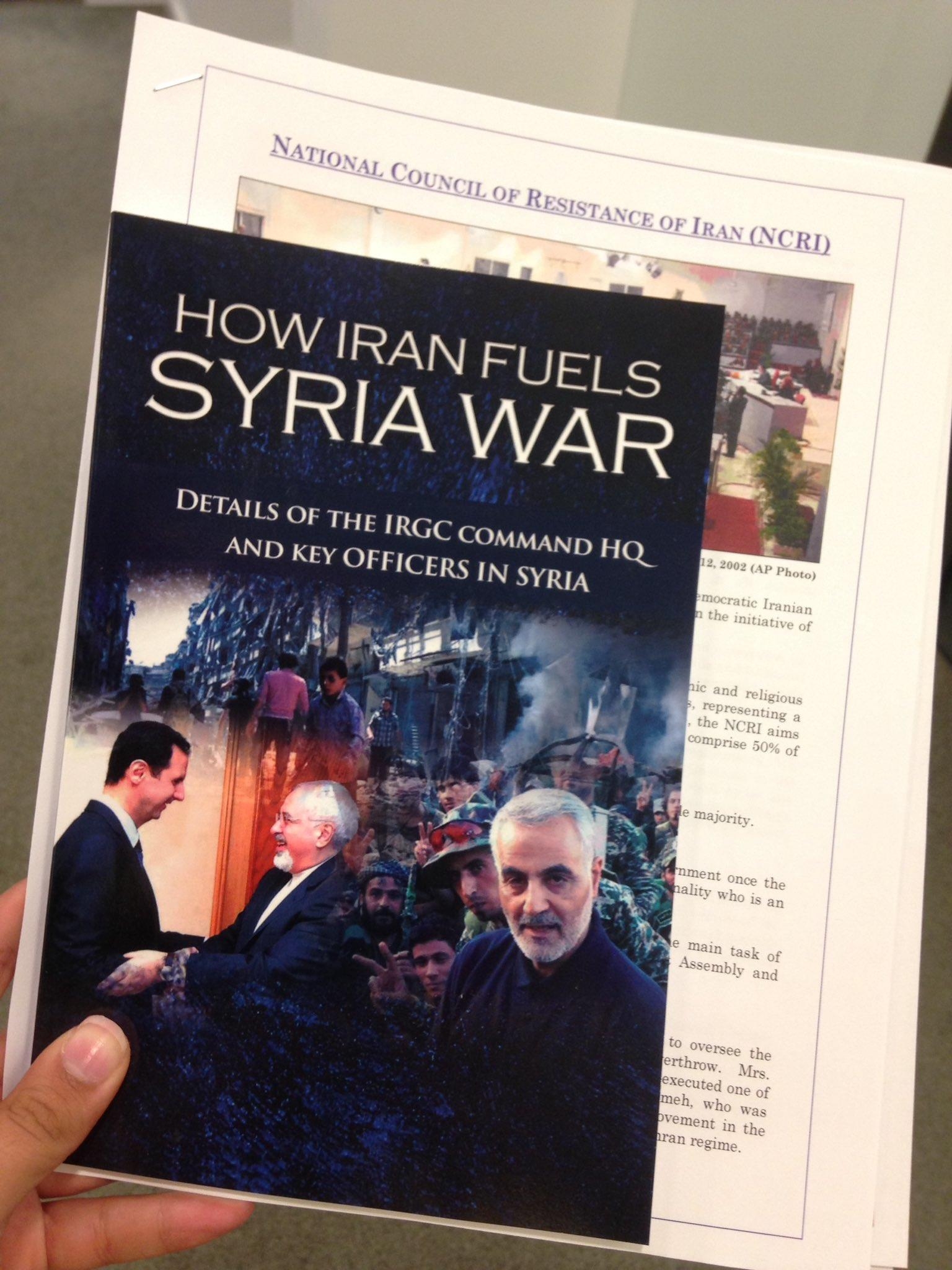 کنفرانس خبری در دفتر شورای ملی مقاومت ایران در واشینگتن