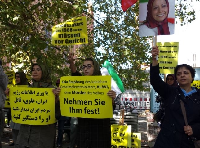 برلين : علوي وزير اطلاعات روحاني را دستگير كنيد