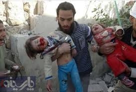 مقاومت ايران : سكوت و بي عملي انزجارآور در برابر زنده بگوركردن كودكان در بمباران حلب