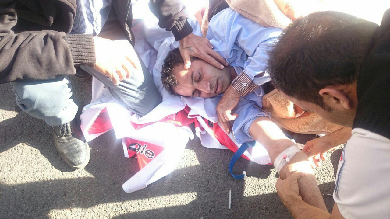 تظاهرات پيروزمند كارگران درتهران