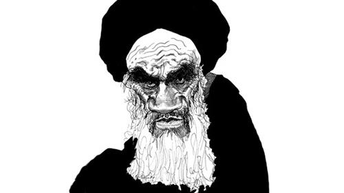 كاريكاتوري كه از امام ساختيم