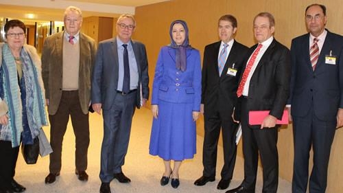 مریم رجوی در مجلس ملی فرانسه: تحولات خاورمیانه، رویکرد فرانسه و اروپا