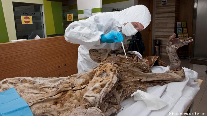 مومیایی مردان نمکی ایران باستان‌سنجی می‌شود