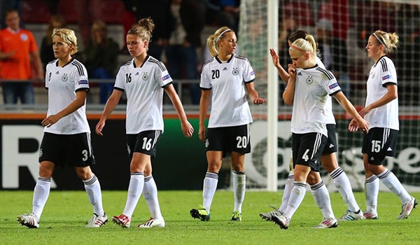 حذف تیم ملی فوتبال زنان آلمان از جام ملت‌های اروپا