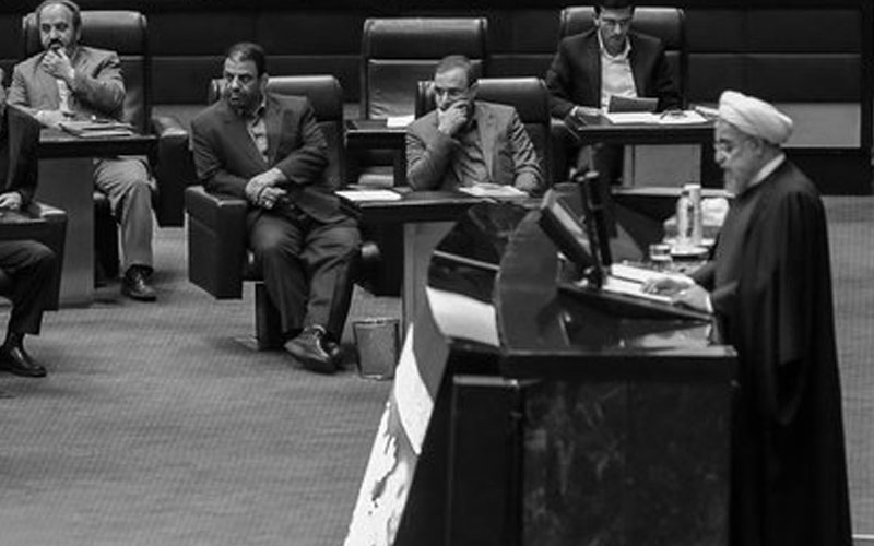 کابینه روحانی، جوشش تضادها در اولین روز رای اعتماد