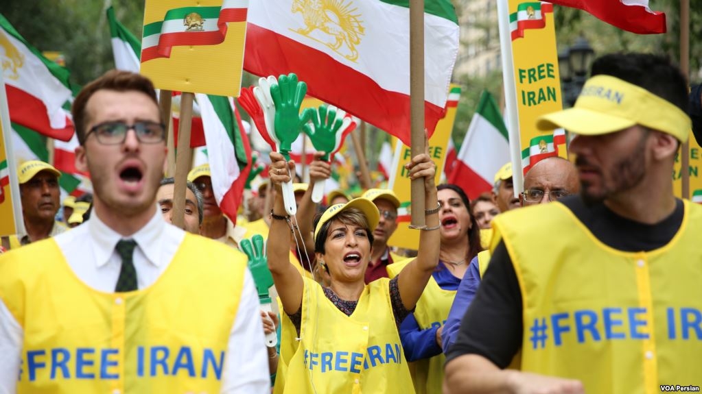 مخالفان حکومت ایران در تجمع مقابل سازمان ملل: جهان خواسته ما را بشنود