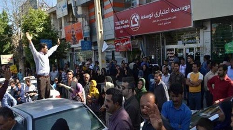 غارت‌شدگان به جان آمده: مرگ بر دیکتاتور