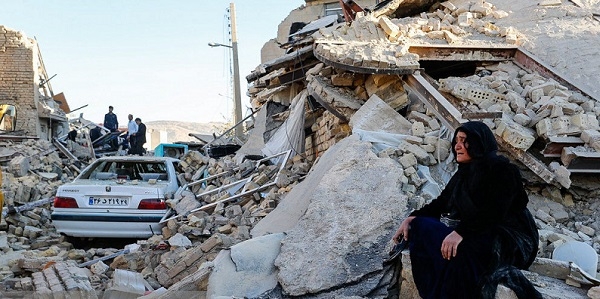 فاجعه زمين لرزه در غرب ميهن