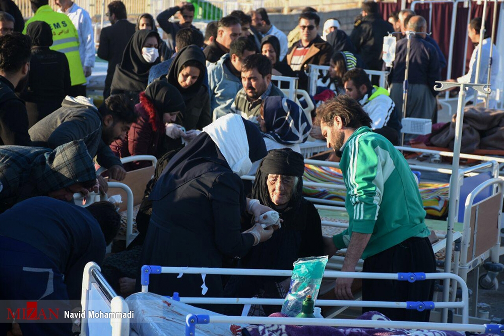 شيوع بيماريها در مناطق زلزله زده