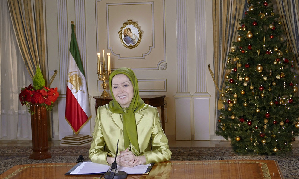 Weihnachts- und Neujahrsbotschaft von Maryam Rajavi