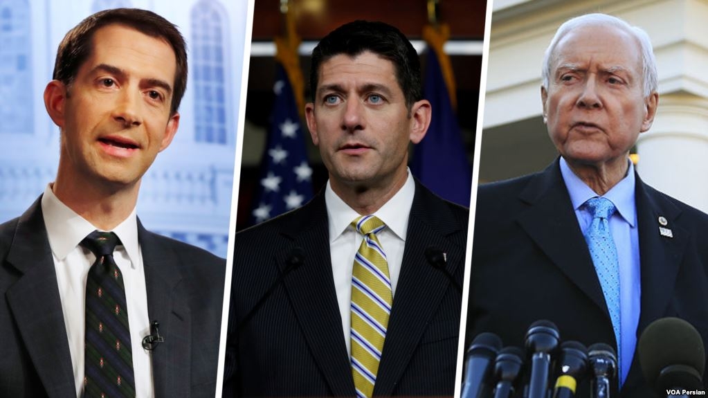 حمایت اعضای کنگره آمریکا از قیام مردم ایران