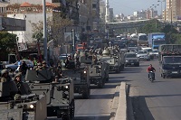 تهاجم ارتش لبنان به طرفداران  رژيم سوريه در طرالبلس