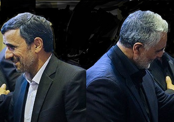 استارت جنگ و دعواي احمدي نژاد و قاسم سليماني