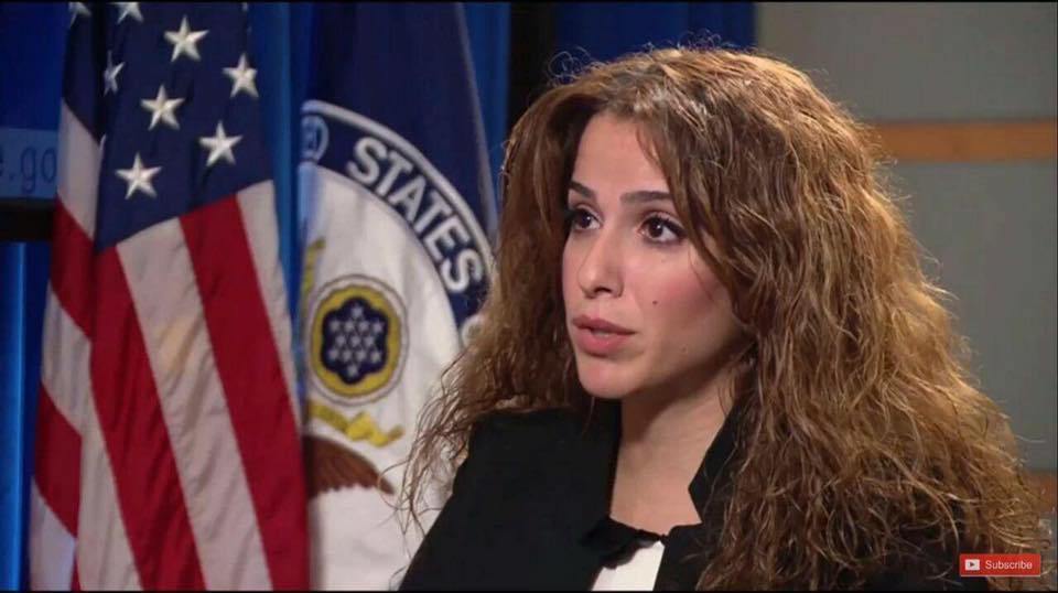 اخراج سحر نوروز زاده از وزارتخارجه آمريكا