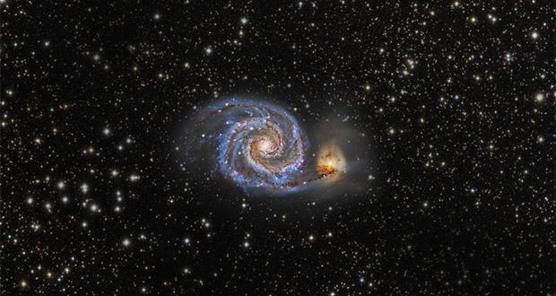 اعجاب کهکشان جدید با ۱۱ میلیارد سال نوری فاصله