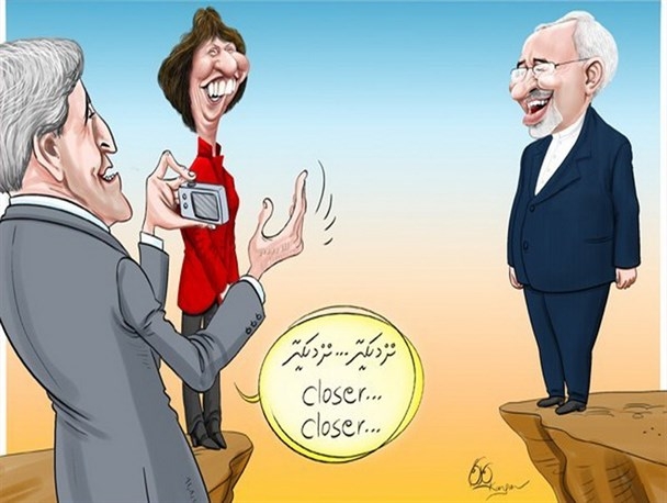 فضاحت دیدارهای ظریف و کری