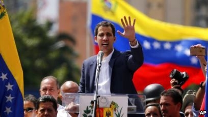 فراخوان خوان گایدو رهبر اپوزیسیون ونزوئلا  برای راهپیمایی سراسری به سوی کاراکاس