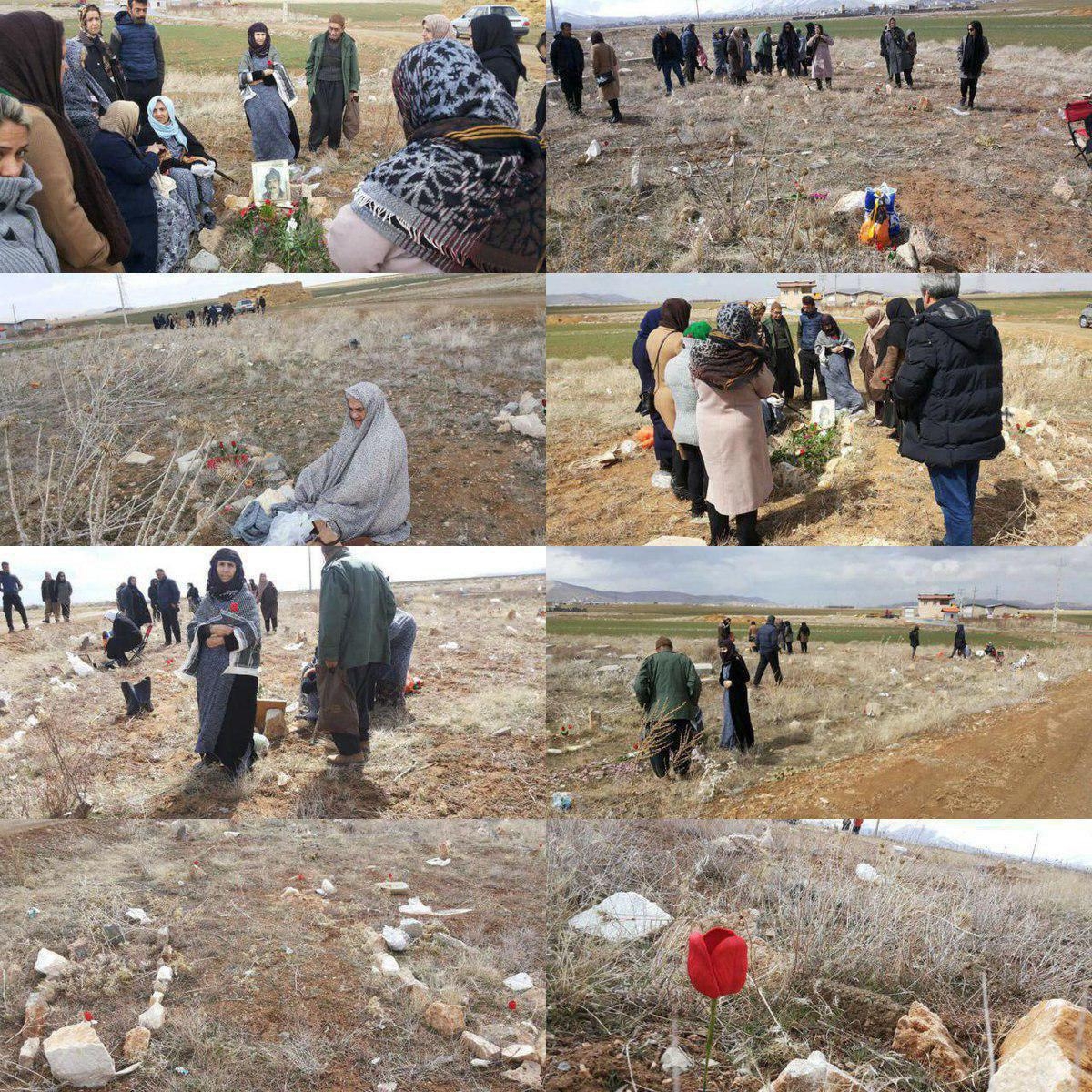 اینجا مزار خاوران قروه در استان کردستان است