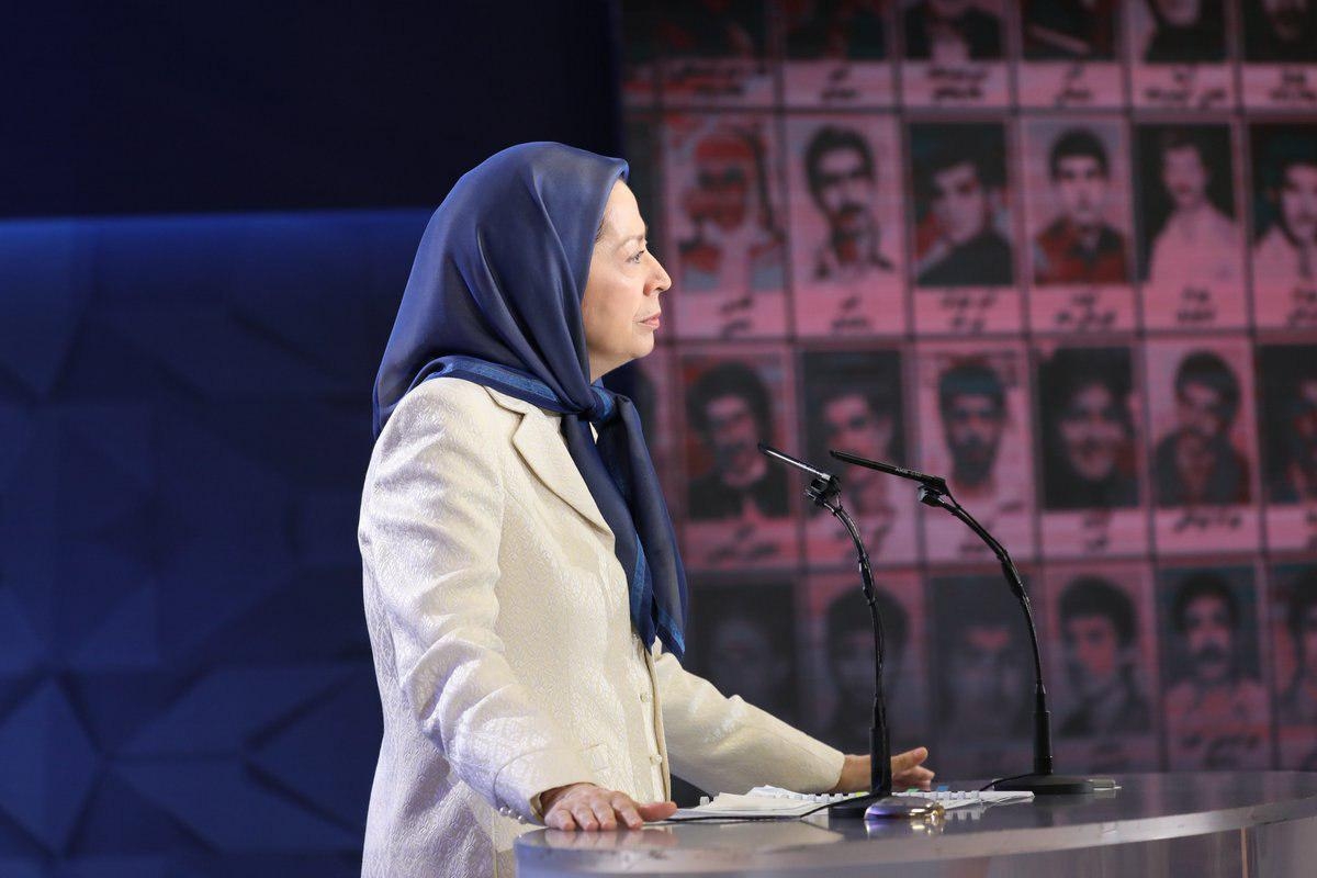 گردهمایی در اشرف ۳- مریم رجوی: رژیم آخوندی با یک جامعه انفجاری روبه‌رو است