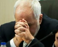 فاتحه خوانی جواد ظریف