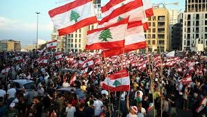 قيام مردم وجوانان شورشگر در لبنان عليه دستگاه فاسد حکومتي و حزب الشيطان کلان ضربه ديگري بر رژيم آخوندي