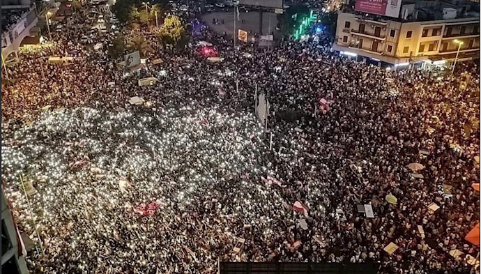 خبرگزاري فرانسه: ‌حزب‌الله لبنان به طور بي‌سابقه‌يي تحت فشار اعتراضات خياباني است