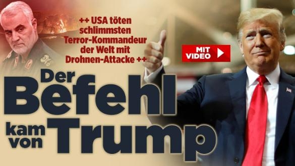 رئيس جمهور آمریکا : قاسم سلیمانی خطرناکترین تروریست جهان