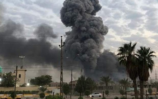 آمریکا یک حمله موشکی  گسترده را علیه پایگاهها و مقرهای شبه نظامیان عراقی وابسته به سپاه قدس پاسداران را به اجرا درآورد