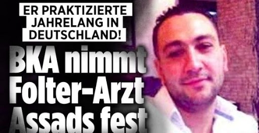 جنایتکاران را از عدالت گریزی نیست - پزشک سوری به اتهام "جنایت علیه بشریت" در آلمان بازداشت شد