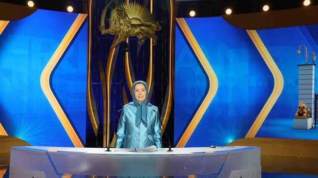 سخنرانی خانم مریم رجوی در گردهمایی جهانی ایران آزاد
