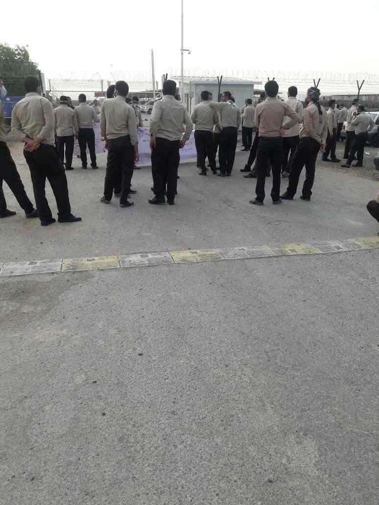 اعتصاب كارگران میدان نفتی دست ميسان(دشت آزادگان)