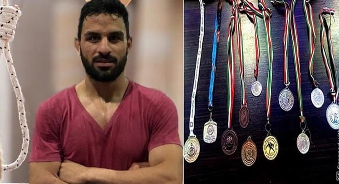 فراخوان قهرمانان و ورزشکاران برای نجات جان نوید افکاری قهرمان کشتی ایران