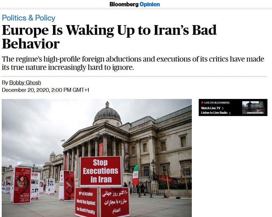 بیداری اروپا نسبت به رفتار بد  و نامطلوب رژیم ایران