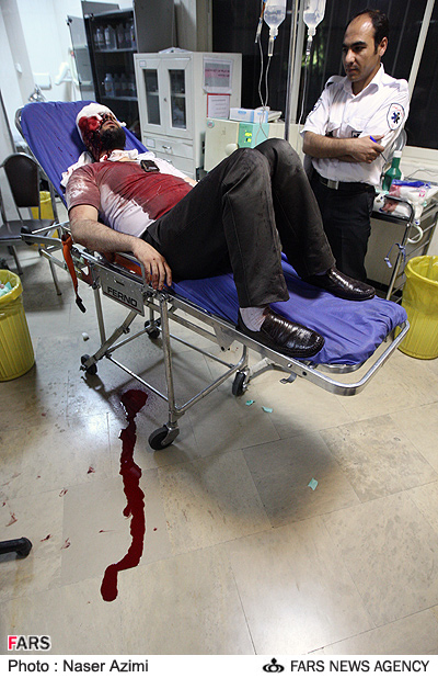 گوشمالي عوامل سركوب و ناله آخوندها