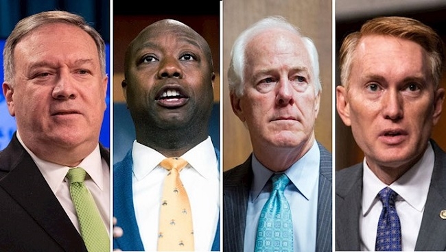 سنای ایالات متحده  ارائه لایحه «حفظ تحریم‌ها علیه رژیم ایران»