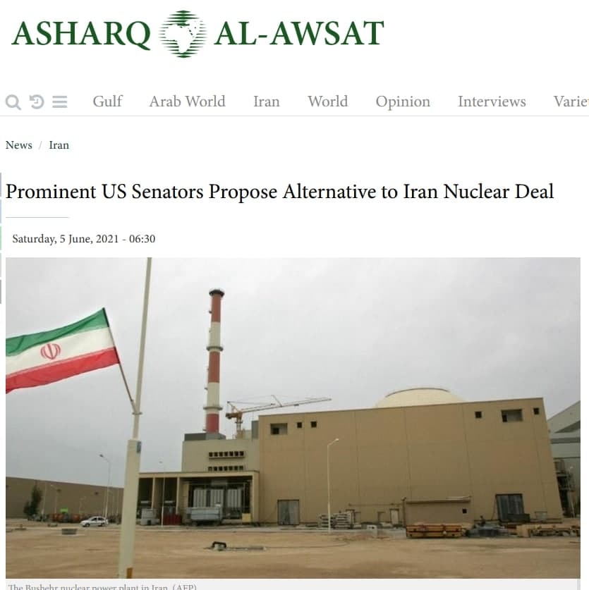 سناتورهای برجسته آمریکایی یک طرح جایگیزین برای توافق هسته‌ای [رژيم] ایران را پیشنهاد می‌کنند