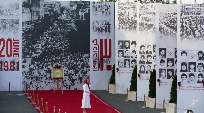 گرامیداشت ۳۰ خرداد چهلمین سالگرد مقاومت انقلابی سراسری در اشرف ۳