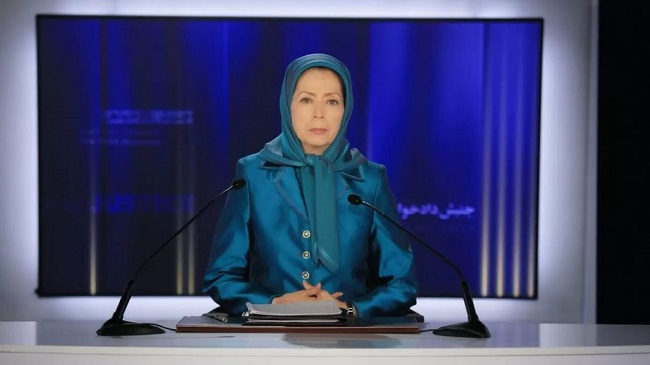 خانم مریم رجوی: دادخواهی مترادف پایداری بر سر موضع و مقاومت برای سرنگونی و آزادی است